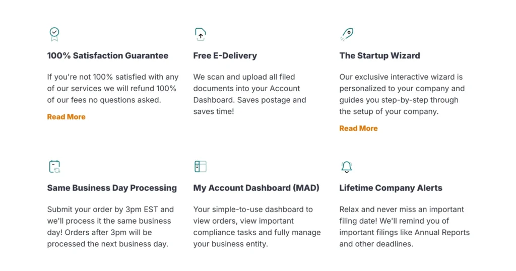 Key Features of MyCompanyWorks