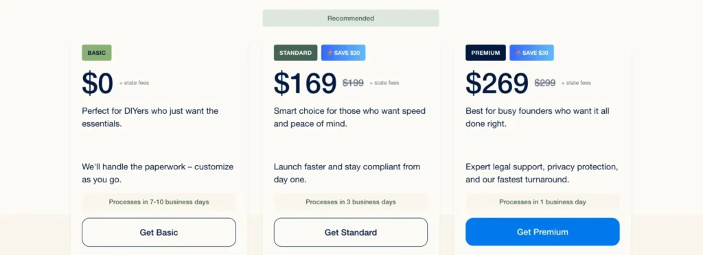 Swyft Filings Pricing Options